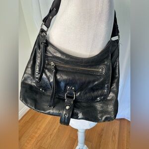 The Sak Leather Purse Black